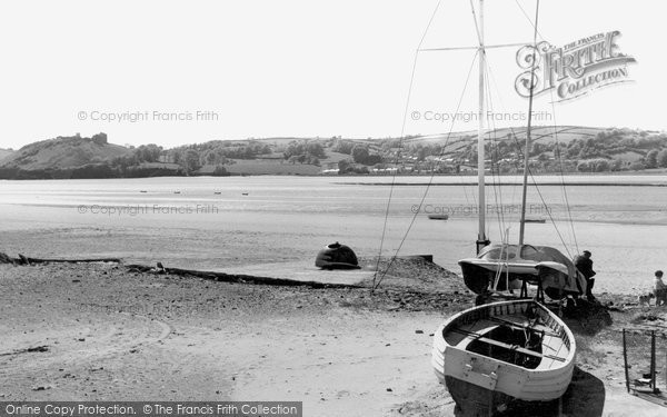 Photo of Ferryside, View Of Llanstephan c.1965