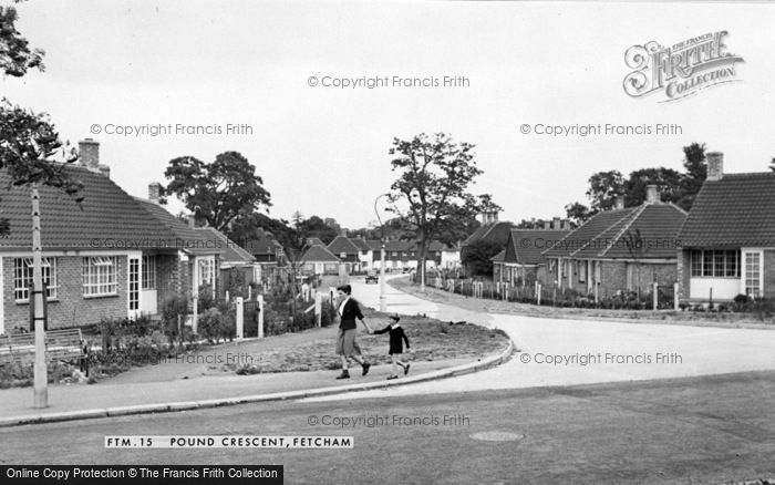 Photo of Fetcham, Pound Crescent c.1955