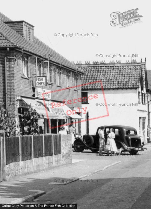 Photo of Fetcham, The Fish And Chip Shop c.1955