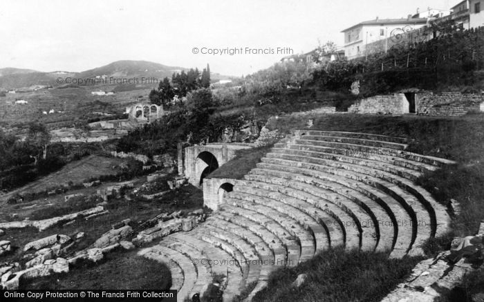Photo of Fiesole, Roman Theatre c.1930