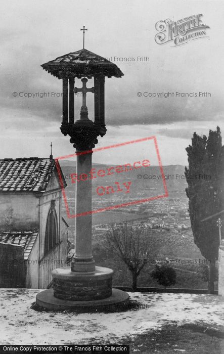 Photo of Fiesole, San Franceso Monastery, Cross c.1930