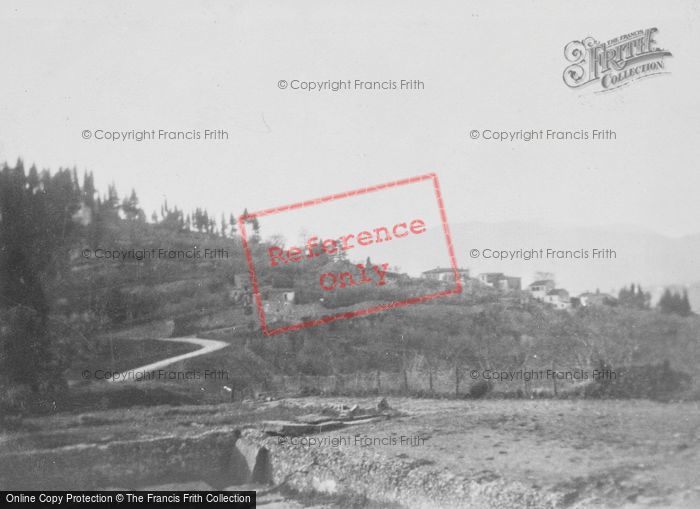Photo of Fiesole, View From Roman Theatre c.1930