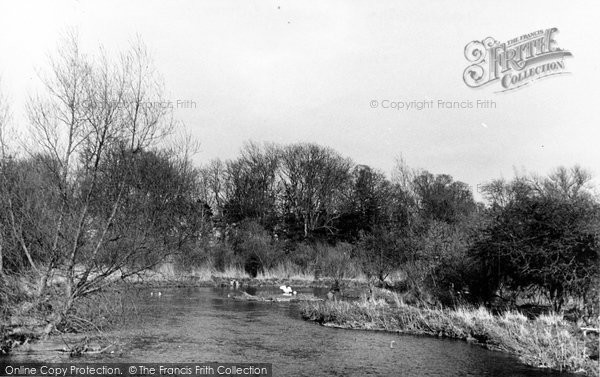 Photo of Figheldean, River Avon c.1955