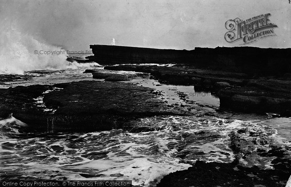 Photo of Filey, Brigg c.1890