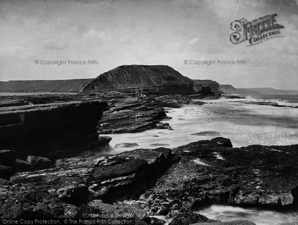 Photo of Filey, Brigg Cliffs, Carr Naze c.1881