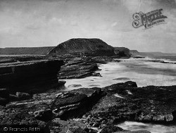 Brigg Cliffs, Carr Naze c.1881, Filey