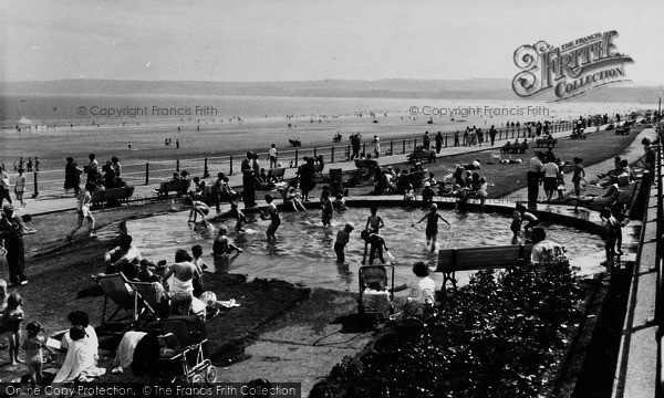 Photo of Filey, Children's Paddling Pool c.1960