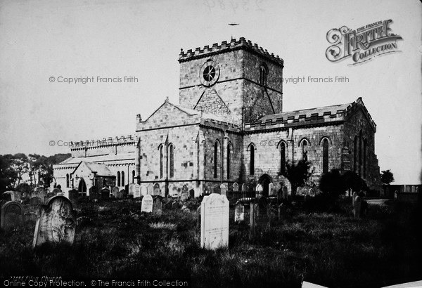 Photo of Filey, Church 1890