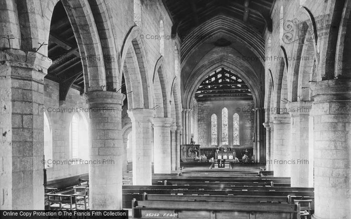 Photo of Filey, Church Interior 1895