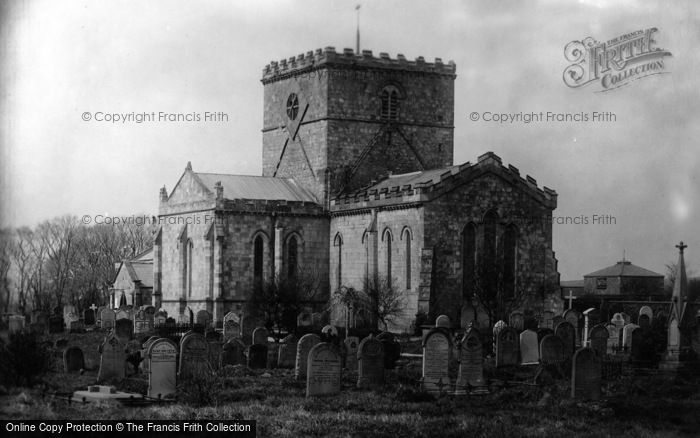 Photo of Filey, Church, South East 1895