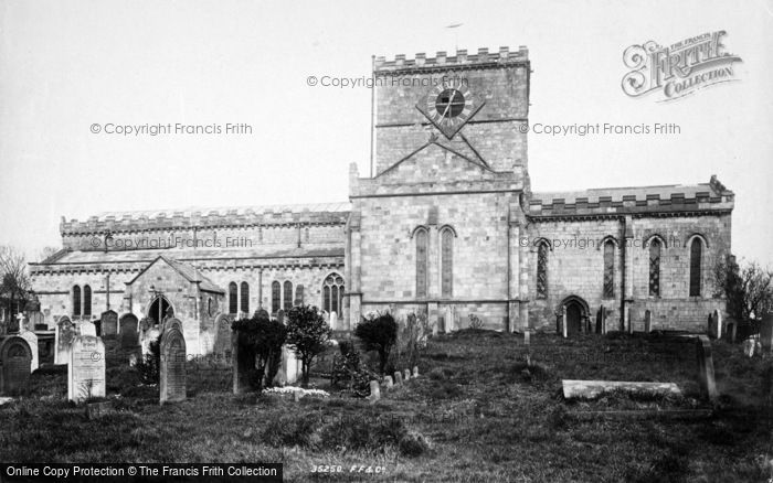 Photo of Filey, Church, South Side 1895