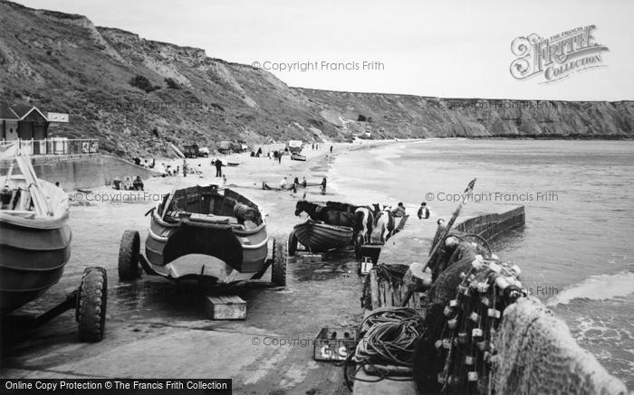 Photo of Filey, Coble Landing c.1960