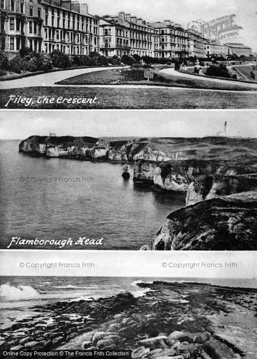 Photo of Filey, Composite c.1935