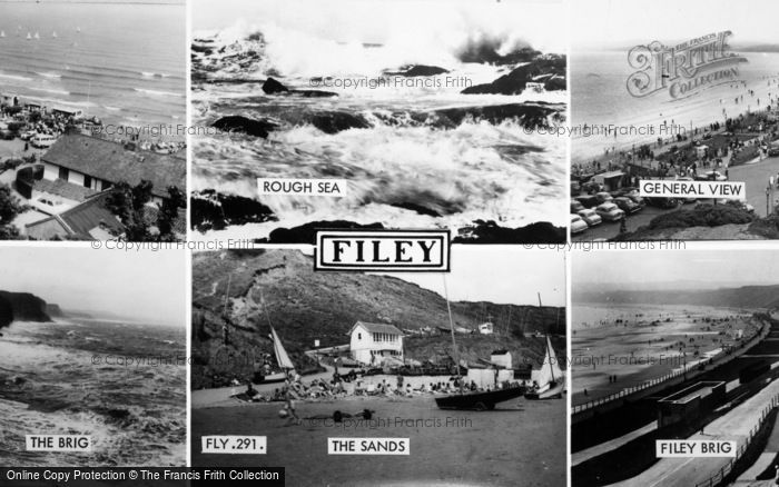 Photo of Filey, Composite c.1960