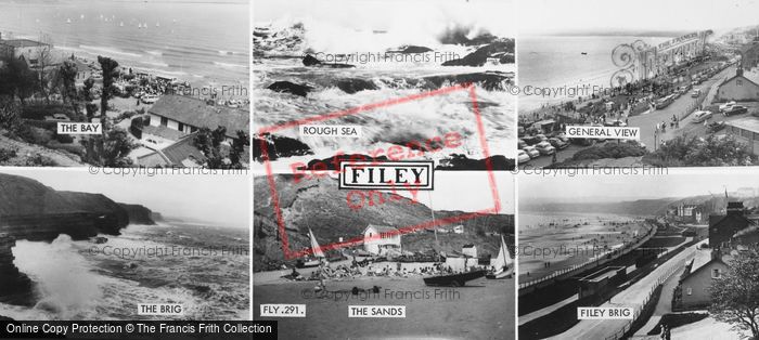 Photo of Filey, Composite c.1960