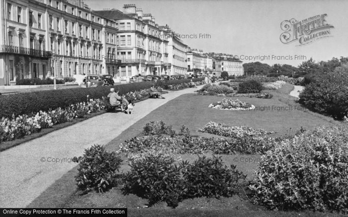 Photo of Filey, Crescent Gardens 1950