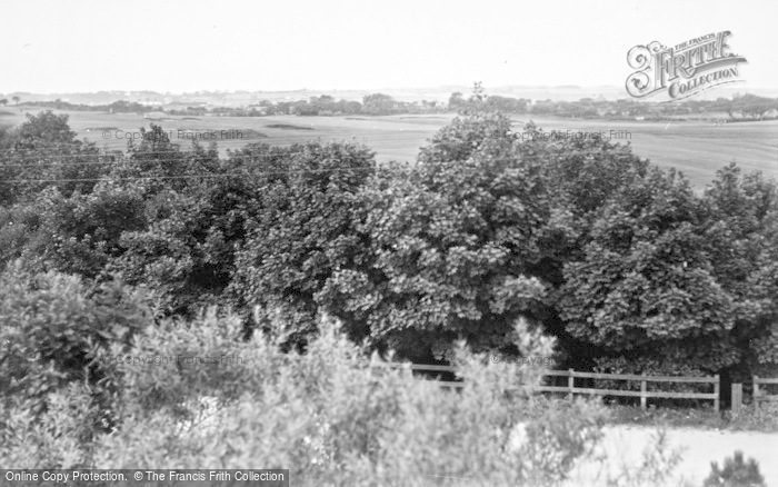 Photo of Filey, Golf Links From Linkfield c.1935