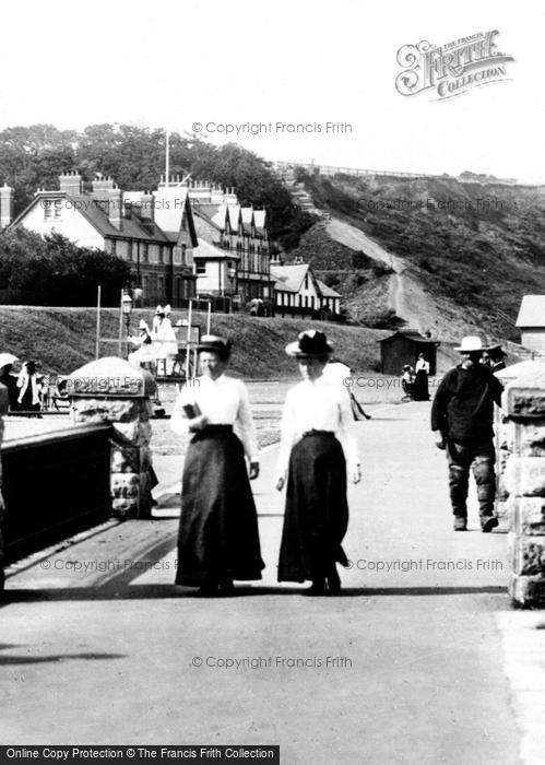 Photo of Filey, Ladies Promenading 1901