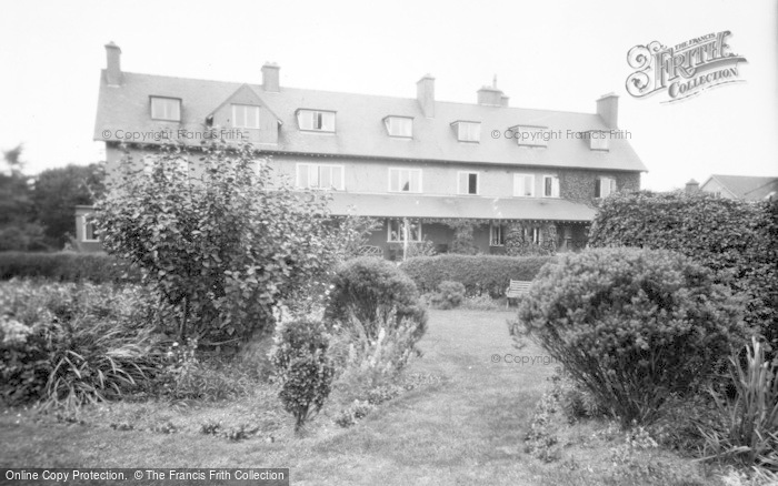 Photo of Filey, Linkfield Guest House, From Garden c.1935