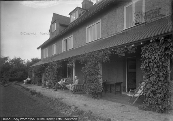 Photo of Filey, Linkfield, The Veranda c.1935