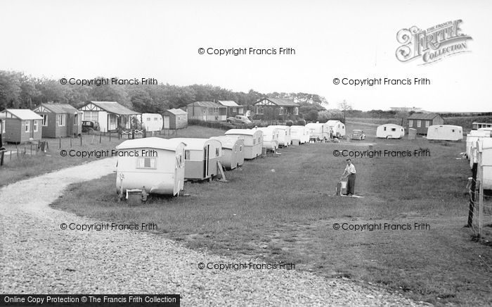 Photo of Filey, Lowfield Farm Camp c.1955