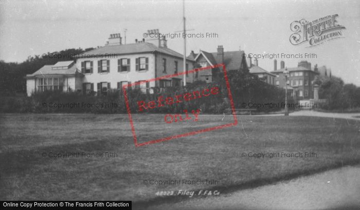 Photo of Filey, Mrs Kendal's House 1901
