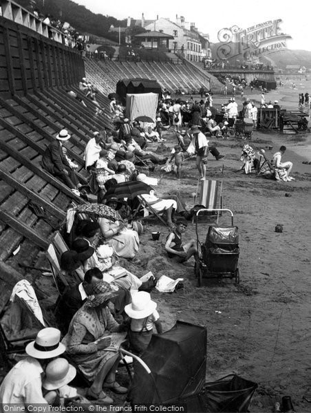 Photo of Filey, On The Beach 1932