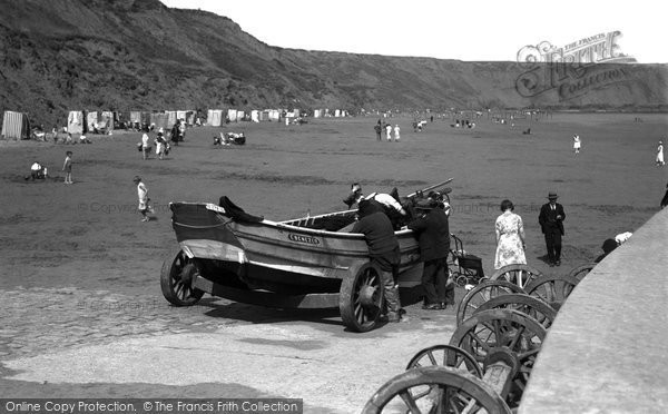 Photo of Filey, On The Sands c.1932