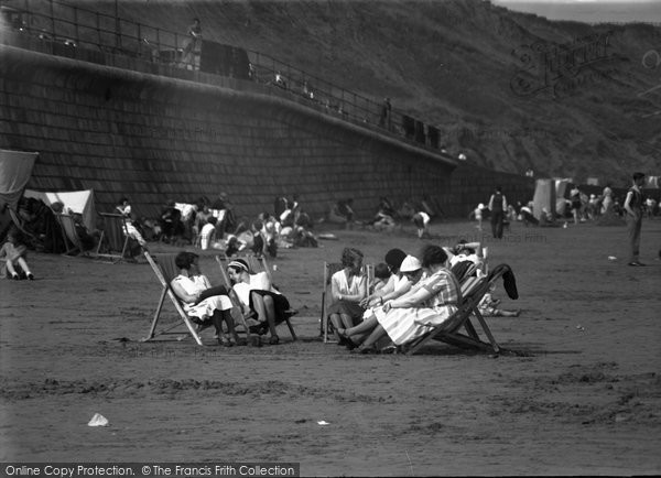 Photo of Filey, On The Sands c.1932