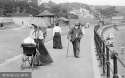 People On The Promenade 1901, Filey