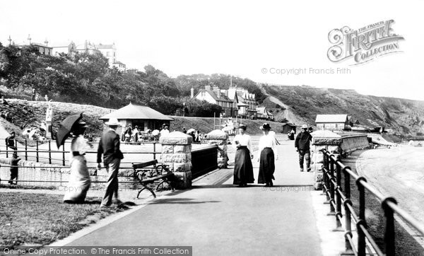 Photo of Filey, Promenade 1901