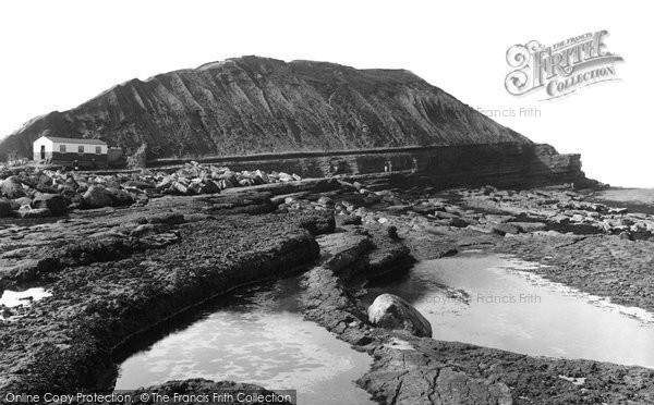Photo of Filey, Rocks On The Brigg 1927