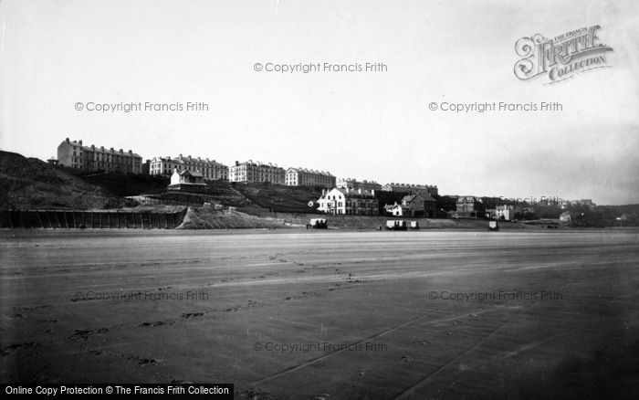 Photo of Filey, Sands 1890