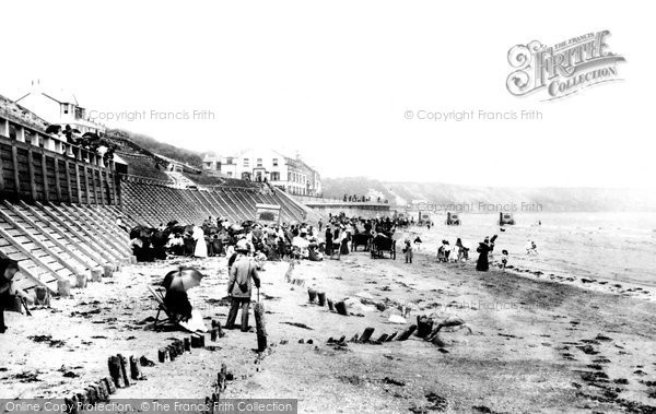 Photo of Filey, Sands 1897