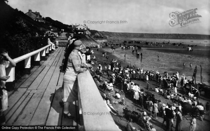 Photo of Filey, Sands 1927