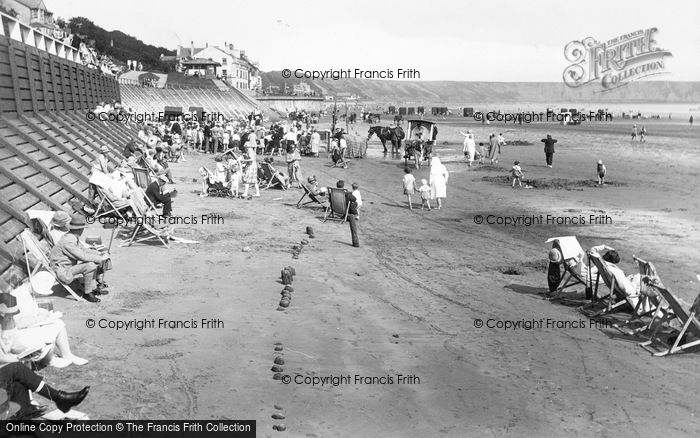 Photo of Filey, Sands 1927