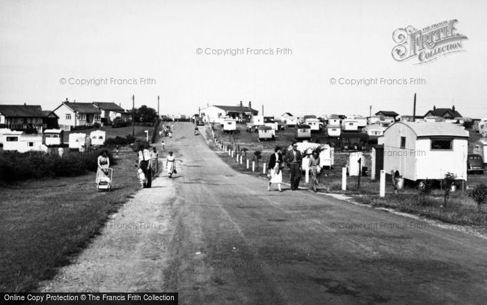 Photo of Filey, Southfield, Primrose Valley c.1955