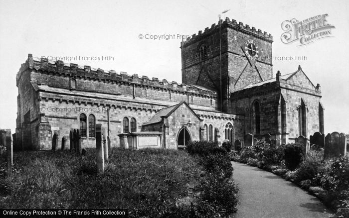 Photo of Filey, St Oswald's Church 1891