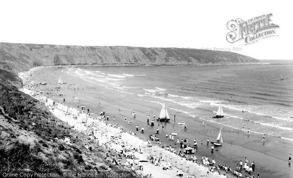 Photo of Filey, The Beach c.1950