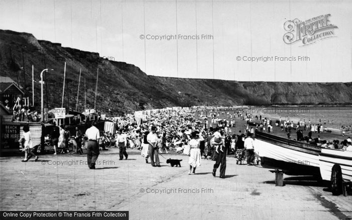 Photo of Filey, The Beach c.1955
