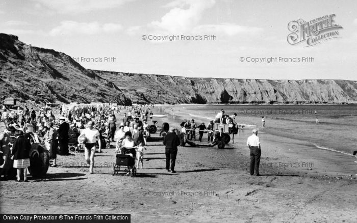 Photo of Filey, The Beach c.1960