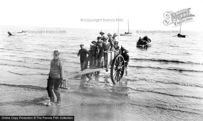 Photo of Filey, The Boat Cart 1927