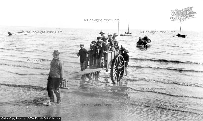 Filey, the Boat Cart 1927