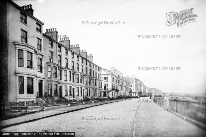 Photo of Filey, The Crescent 1890