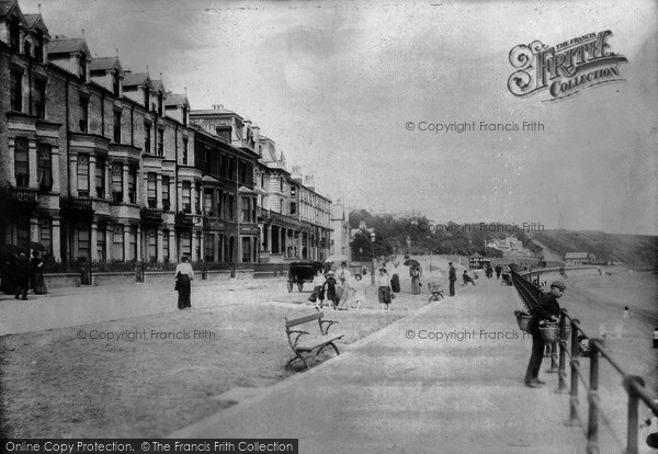 Photo of Filey, The Promenade 1901
