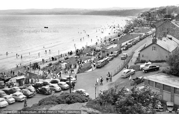 Photo of Filey, The Promenade c.1960