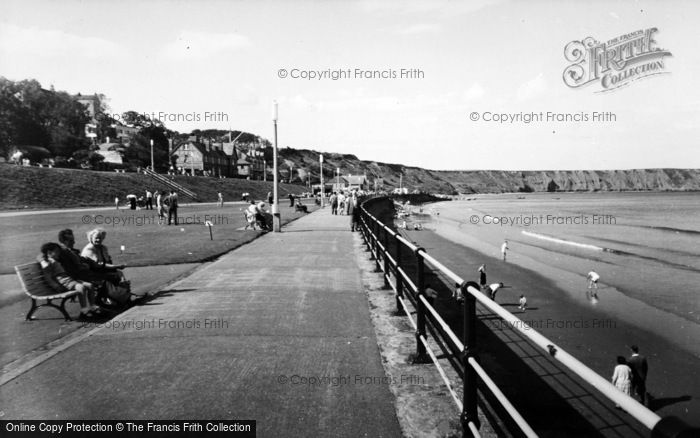 Photo of Filey, The Promenade c.1960