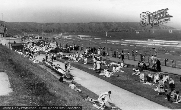 Photo of Filey, The Promenade c.1960