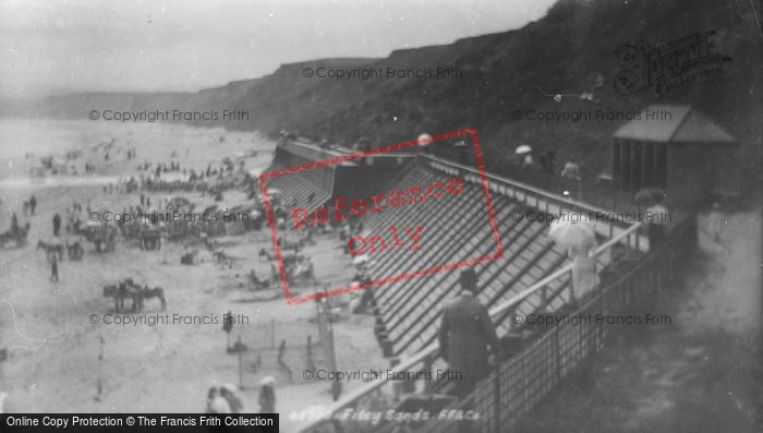 Photo of Filey, The Sands 1901