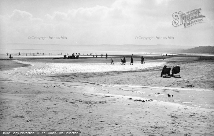 Photo of Filey, The Sands 1950